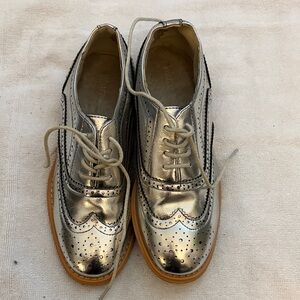 Wanted Silver Lace Up Boots